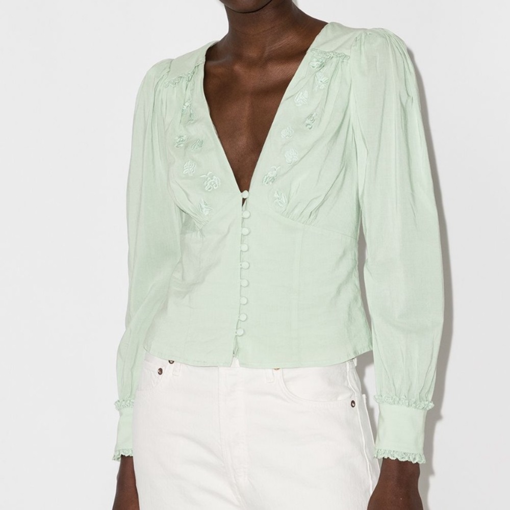 Reformation Blouse NWT - Picture 3 of 5